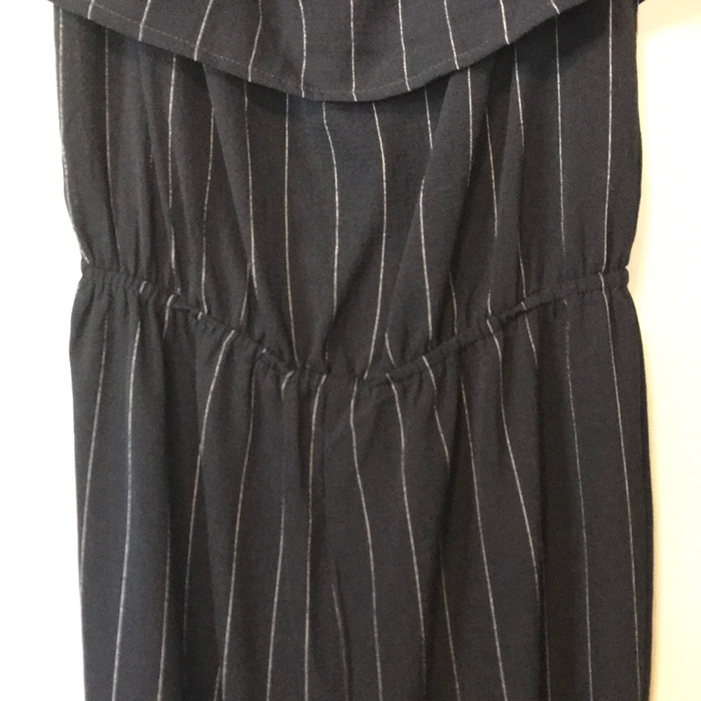 NWT Navy Blue/White off shoulder jumpsuit small - Picture 6 of 8